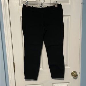 J. Crew Black Ankle Pants